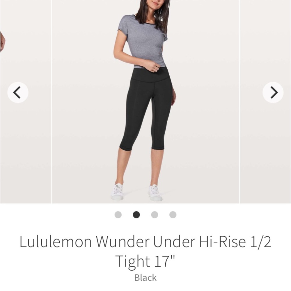 Women’s size 4 Lululemon leggings